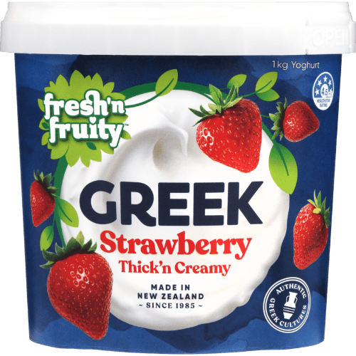Fresh 'n Fruity Greek Strawberry Thick 'n Creamy Yoghurt