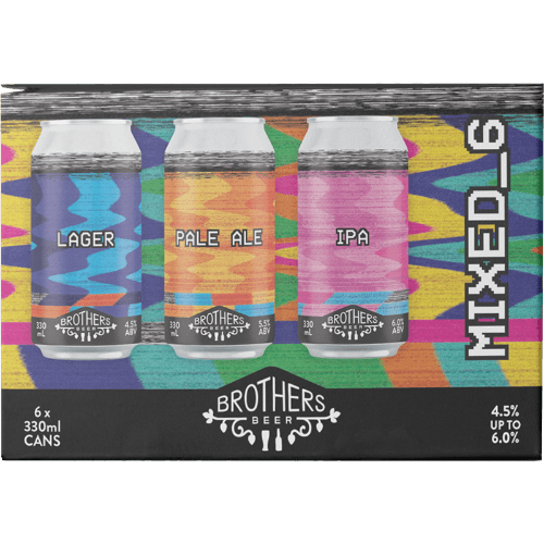 Brothers Beer Craft Beer Mixed 6 × 330 mL