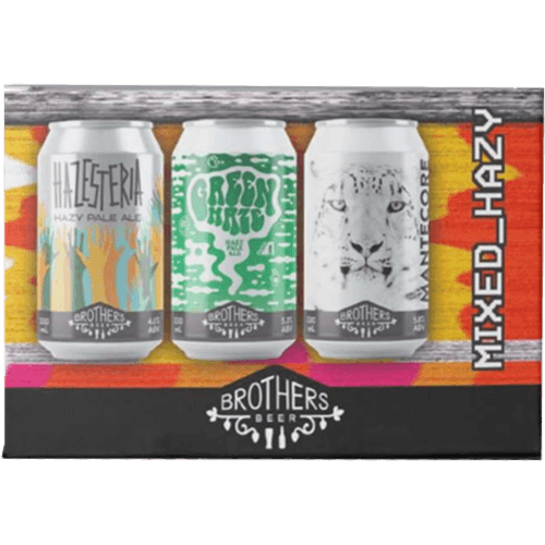 Brothers Beer Mixed Hazy Beer Cans