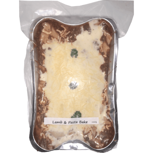 Manly Park Kitchen Family Ready Meal Lamb and Pasta Bake