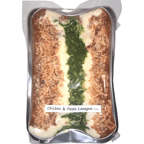 Manly Park Kitchen Family Ready Meal Chicken and Pesto Lasagne