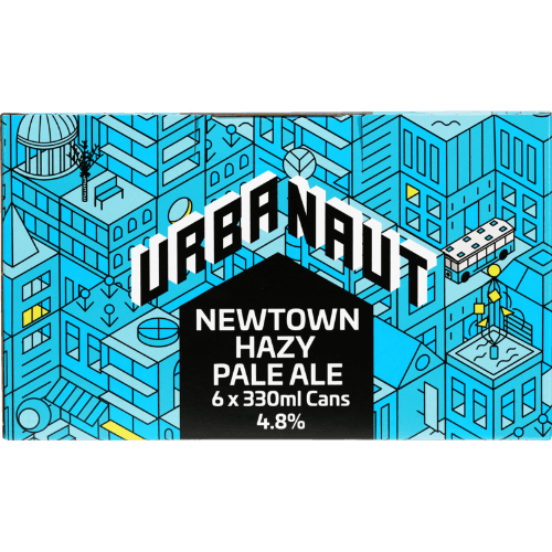 Urbanaut Newtown Hazy Pale Ale Cans
