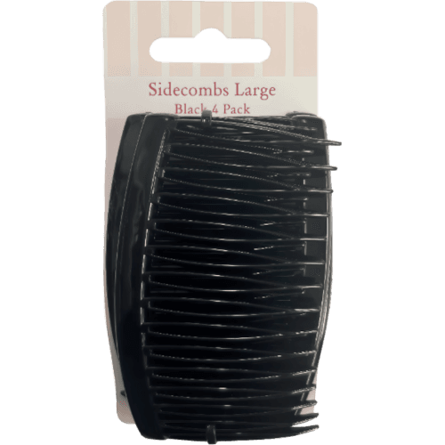 Korbond Redberry Black Sidecombs Large