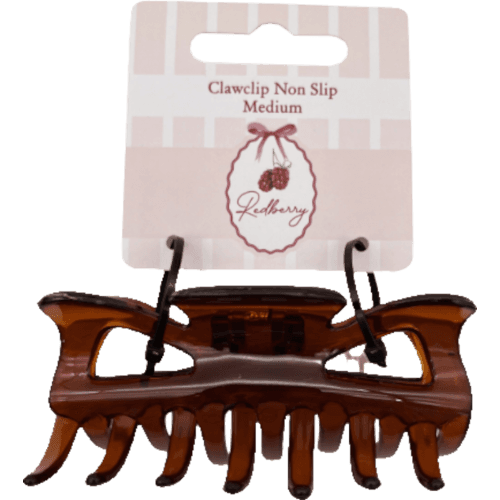 Korbond Redberry Tortiseshell Non Slip Clawclip Medium