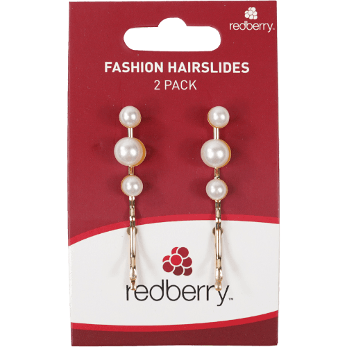 Korbond Redberry Fashion Hairslides 2 pack