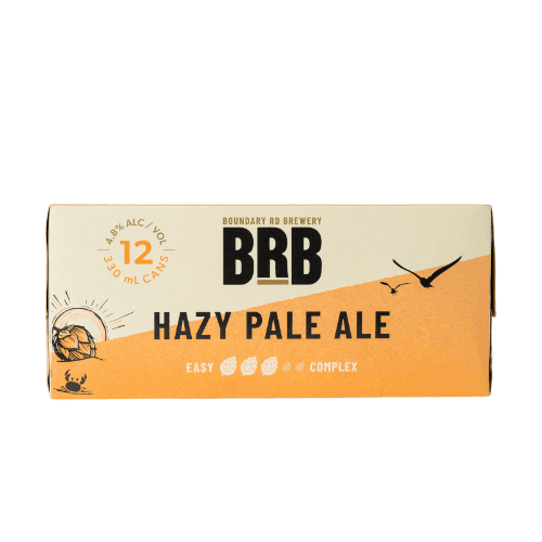 Boundary Road Brewery Hazy Pale Ale Cans