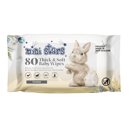 Ministars Thick & Soft Scented Baby Wipes