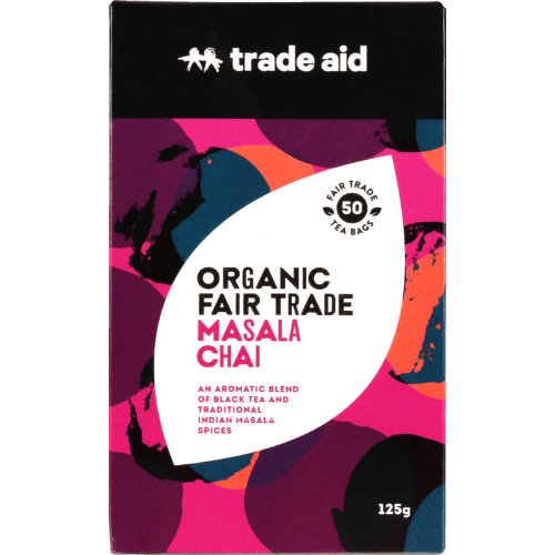 Trade Aid Organic Fair Trade Masala Chai Tea Bags