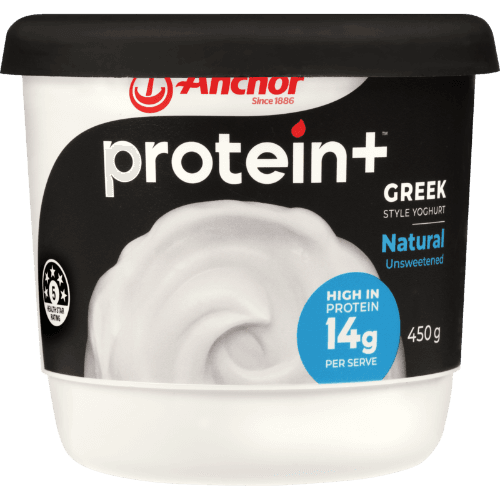 Anchor Protein+ Natural Unsweetened Greek Style Yoghurt