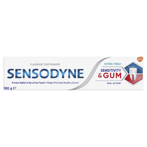 Sensodyne Sensitivity & Gum Dual Action Extra Fresh Toothpaste 100 g