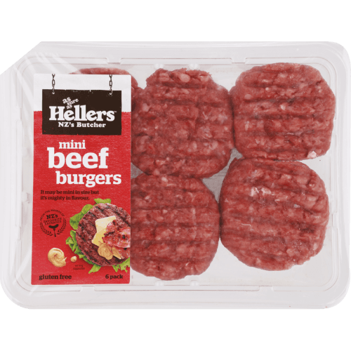 Hellers Mini Beef Burgers