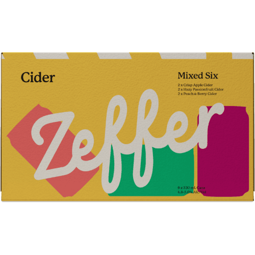 Zeffer Mixed Six Cider Cans