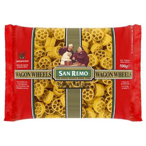San Remo Wagon Wheels Short Pasta