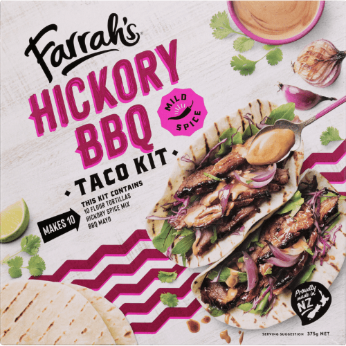 Farrah's Hickory BBQ Mild Spice Taco Kit