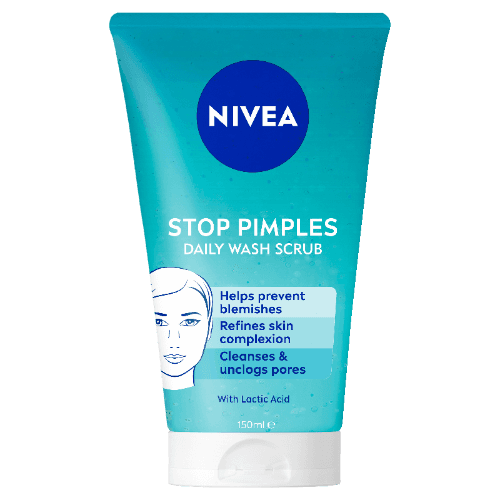 Nivea Stop Pimples Daily Wash Scrub