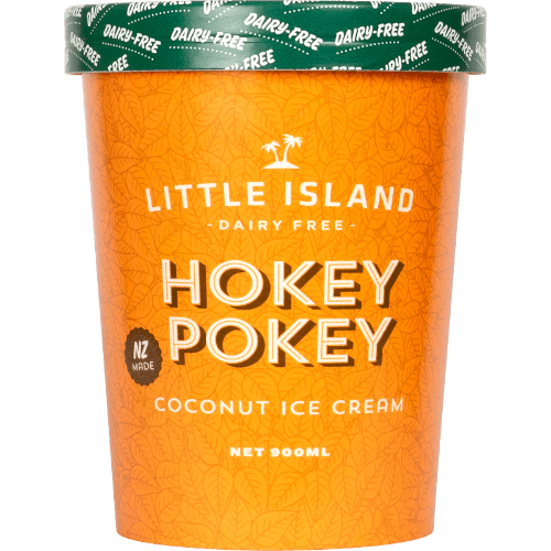 Little Island Coconut Creamery Dairy Free Hokey Pokey Coconut Ice Cream