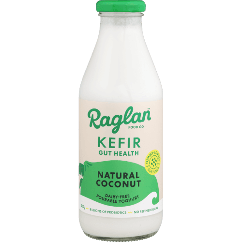 Raglan Food Co Gut Health Kefir Natural Coconut Dairy-Free Pourable Yoghurt