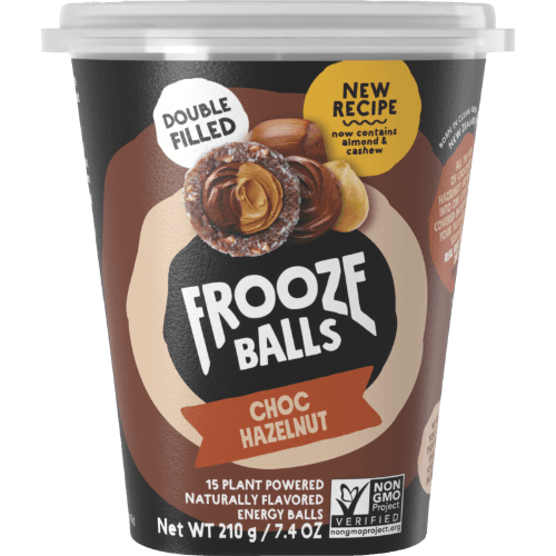 Frooze Balls Choc Hazelnut Plant Powered Energy Balls