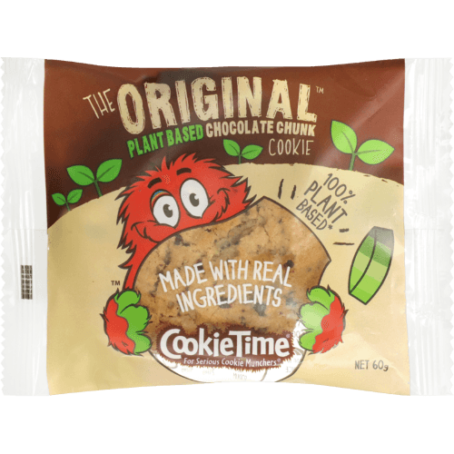 Cookie Time The Original Plant Based Chocolate Chunk Cookie