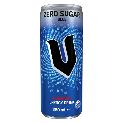 V Zero Sugar Blue Guarana Energy Drink