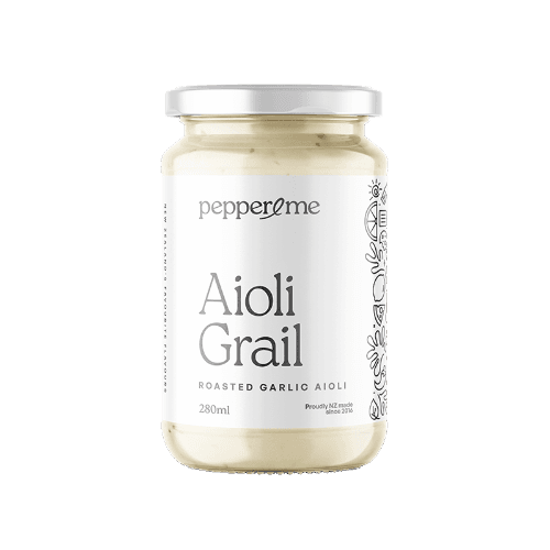 Pepper & Me Roasted Garlic Aioli Grail Sauce