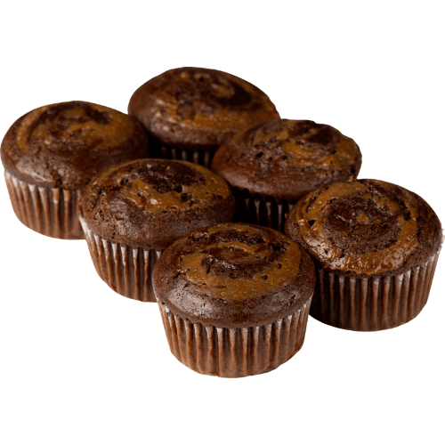 Chocolate Caramel Muffins