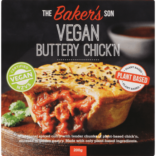 The Baker's Son Vegan Buttery Chick'n Pie