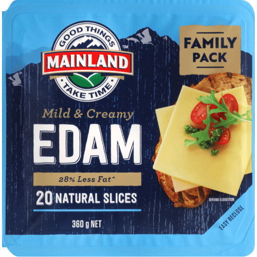 Mainland Edam Natural Cheese Slices