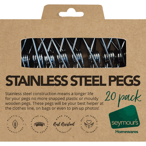 Seymours Stainless Steel Pegs