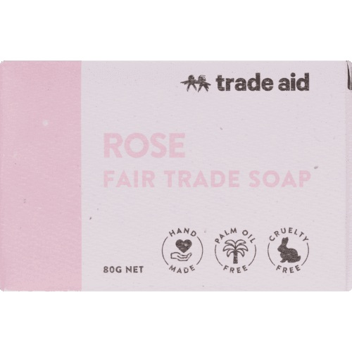 Trade Aid Rose Fair Trade Soap