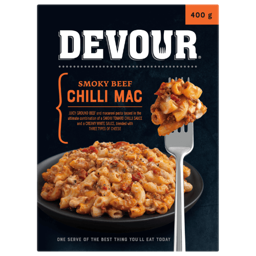 Devour Smoky Beef Chilli Mac