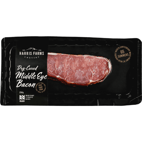 Harris Farms Dry Cured Middle Eye Bacon