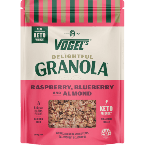 Vogel's Raspberry Blueberry And Almond Delightful Granola