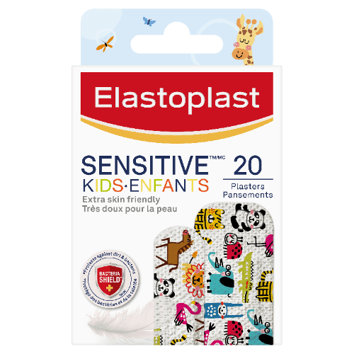 Elastoplast Kids Sensitive Animal Plasters