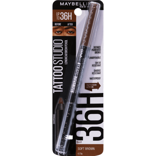 Maybelline New York Soft Brown Tattoo Brow 36H Pencil