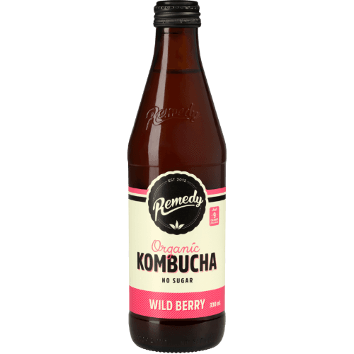Remedy Wild Berry Organic Kombucha