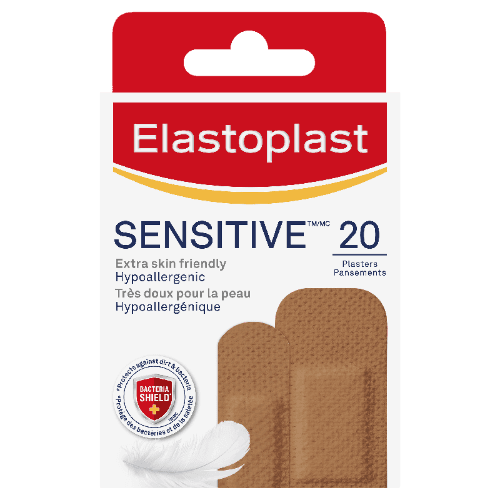 Elastoplast Sensitive Medium Plasters 20 pack