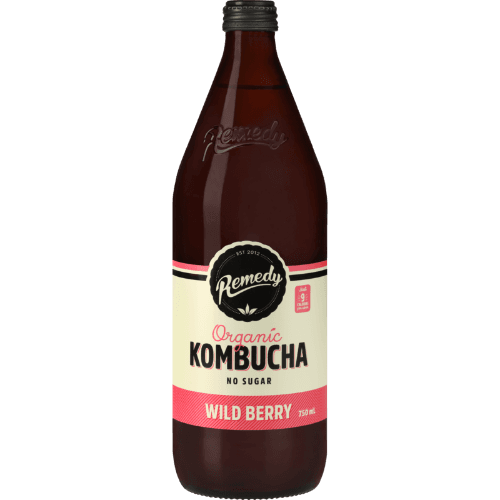 Remedy Wild Berry Organic Kombucha