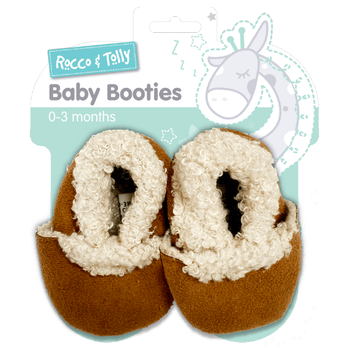 Rocco & Tolly Baby Booties 0-3 Months