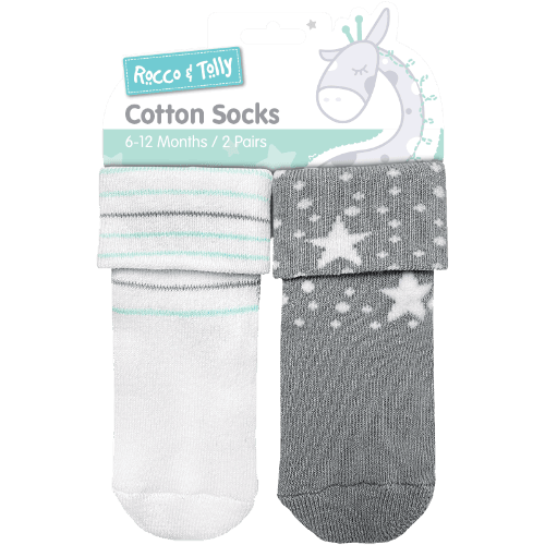 Rocco & Tolly Cotton Socks 6-12 Months