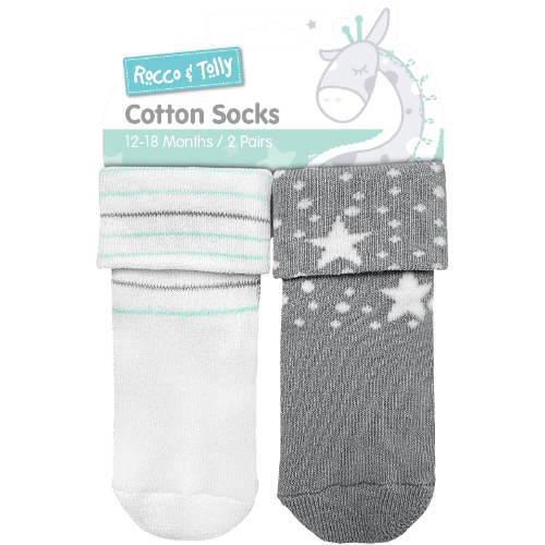 Rocco & Tolly Cotton Socks 12-18 Months