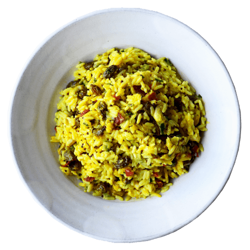 Local Garden Curry Rice Salad