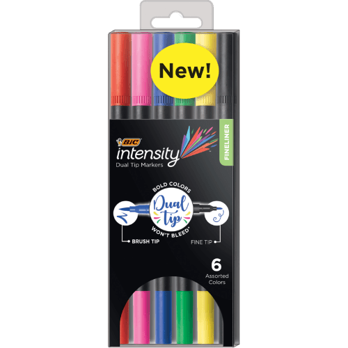 Bic Intensity Dual Tip Felt Pens