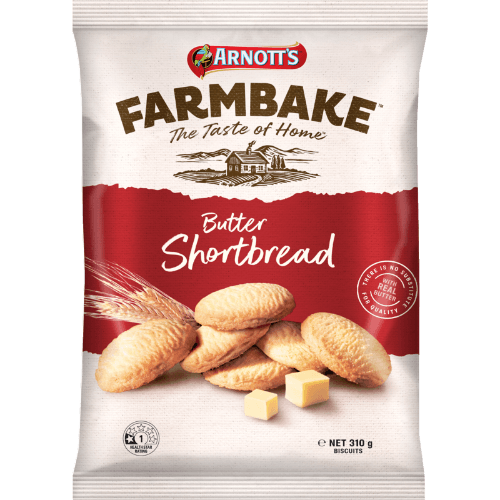 Arnott's Farmbake Butter Shortbread Biscuits
