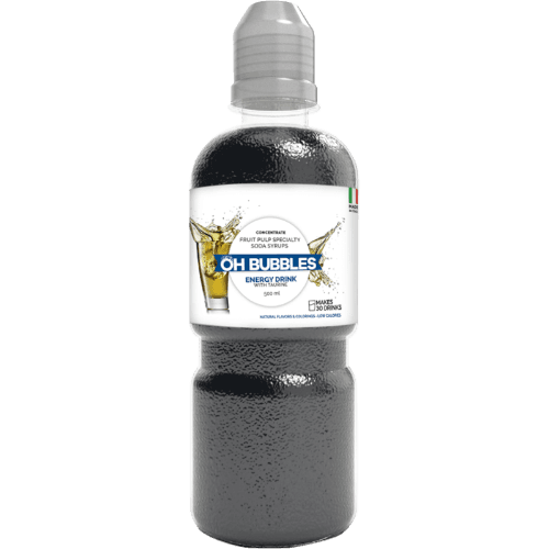 Oh Bubbles Energy Drink With Taurine Syrup