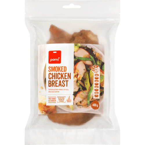 Pams Smoked Chicken Breast 400 g