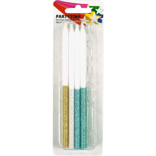 Korbond Decorative Taper Candles 12 each