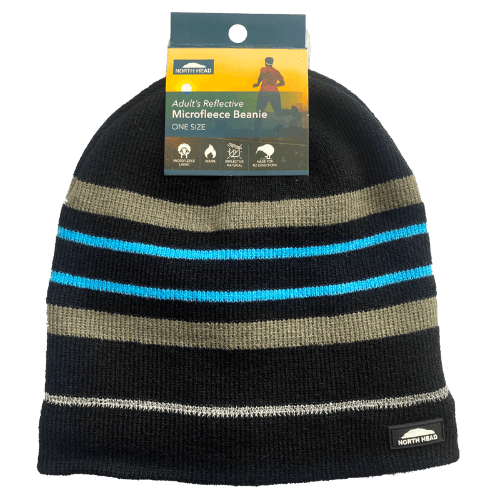 North Head Adult's Reflective Microfleece Beanie