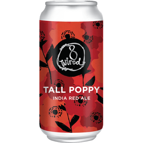 8 Wired Tall Poppy India Red Ale