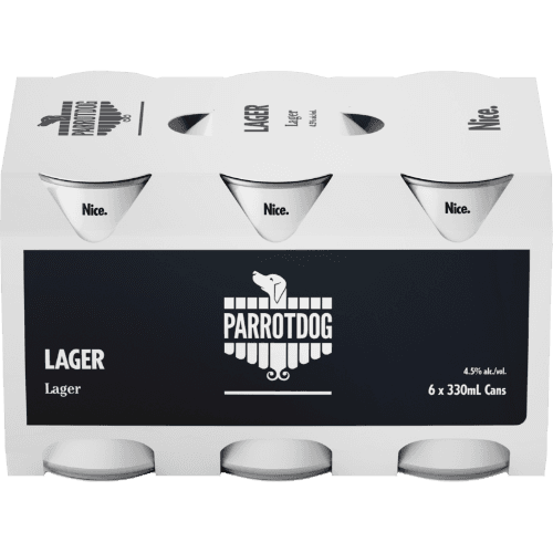 Parrotdog Lager Cans 6 × 330 mL